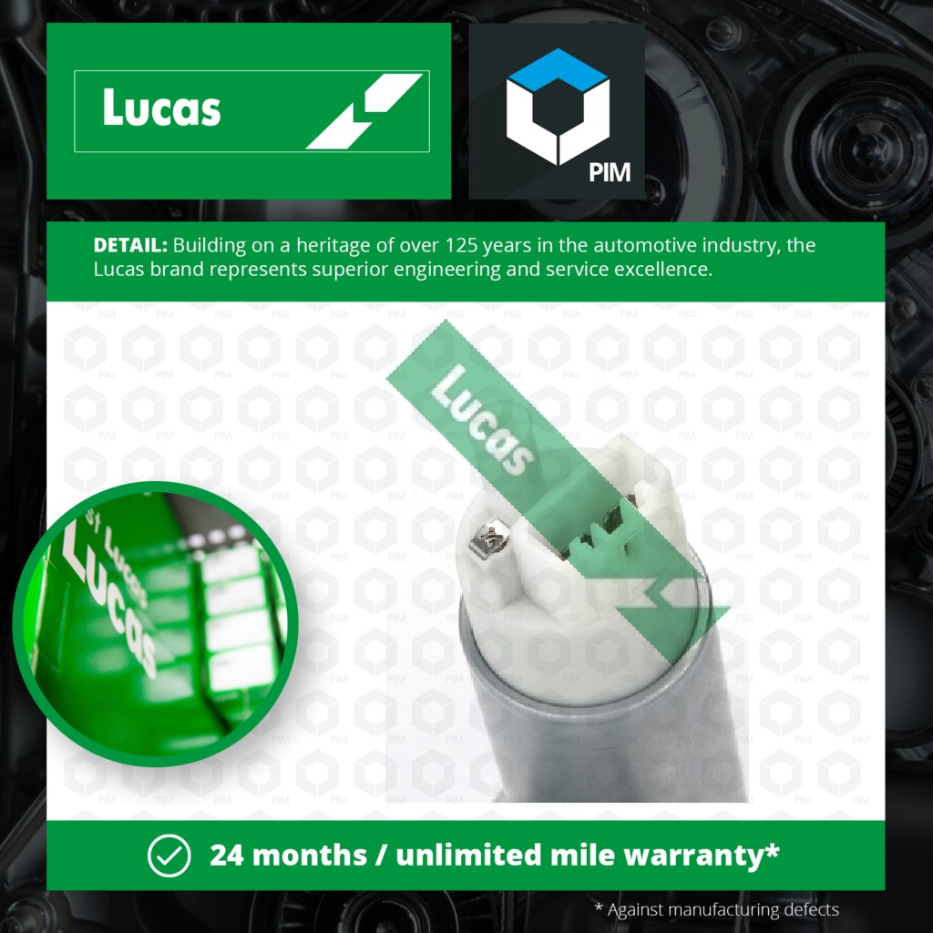 Lucas Fuel Pump In tank FDB1126 [PM1776763]