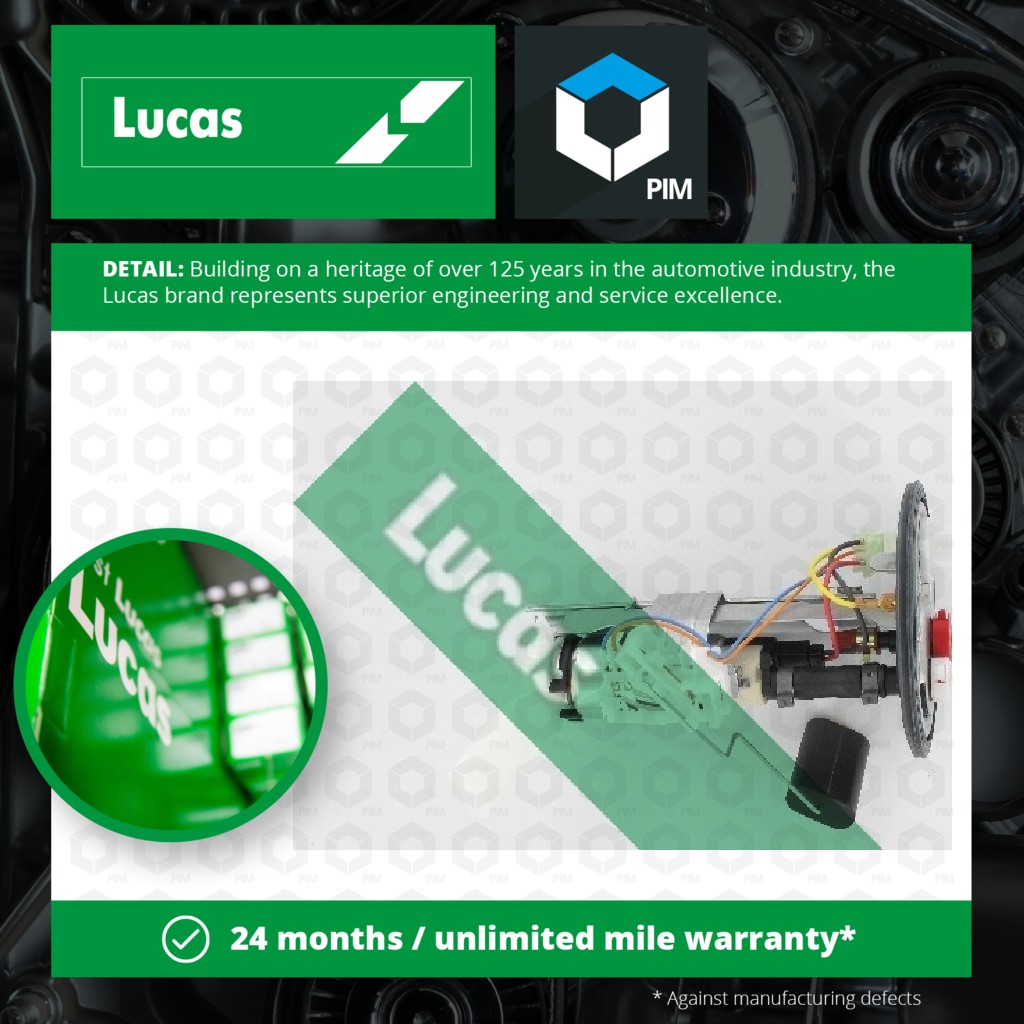 Lucas Fuel Pump In tank FDB1114 [PM1776755]