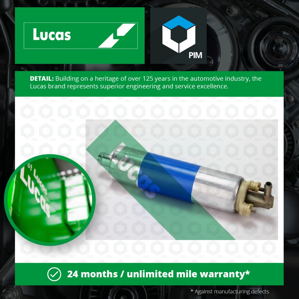 Lucas Fuel Pump In Line FDB1050 [PM1776709]