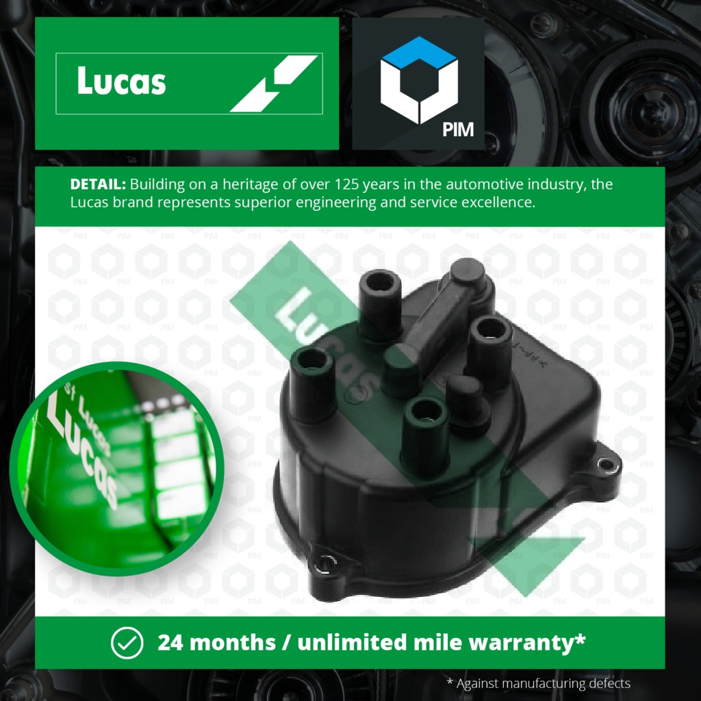 Lucas Distributor Cap DDB304 [PM1775789]