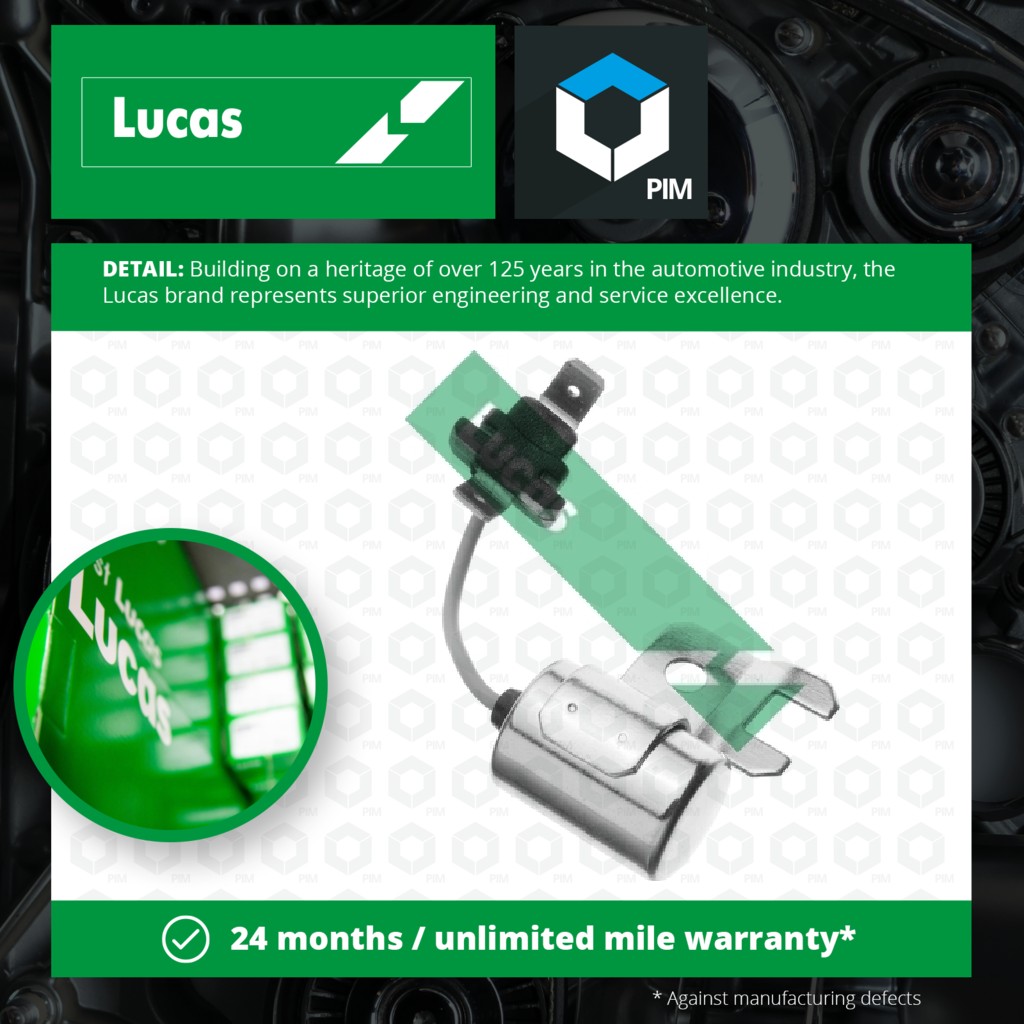 Lucas Ignition Condenser DCB474C [PM1775702]