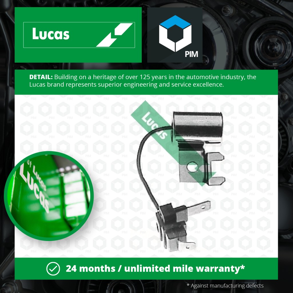 Lucas Ignition Condenser DCB413C [PM1775691]