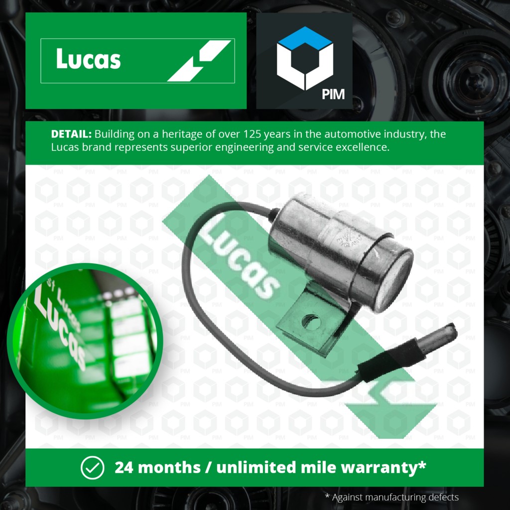 Lucas Ignition Condenser DCB205C [PM1775682]