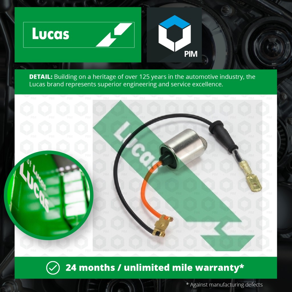 Lucas Ignition Condenser DCB104C [PM1775676]