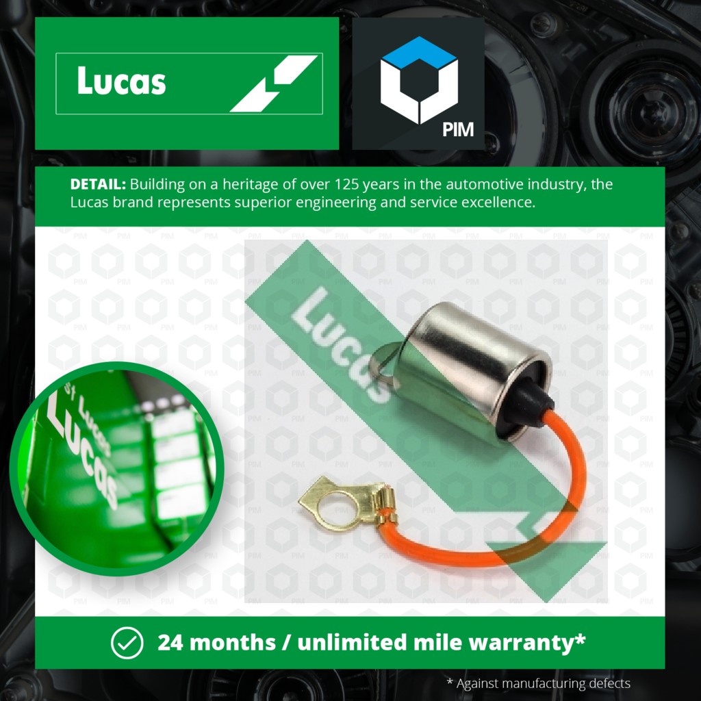 Lucas Ignition Condenser DCB101C [PM1775675]