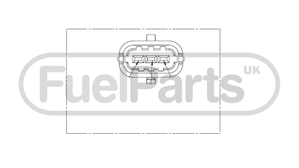 Fuel Parts RPM / Crankshaft Sensor CS1555 [PM1051567]