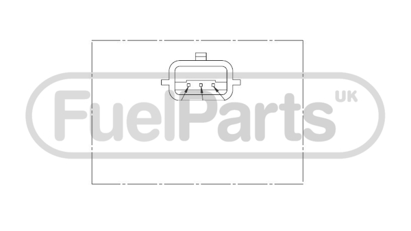 Fuel Parts Camshaft Position Sensor CS1728 [PM1051689]