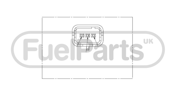 Fuel Parts RPM / Crankshaft Sensor CS1731 [PM1051692]