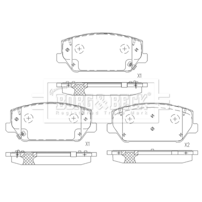 Borg & Beck BBP2675