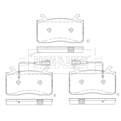 Borg & Beck BBP2670