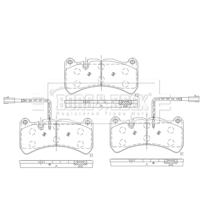 Borg & Beck BBP2669