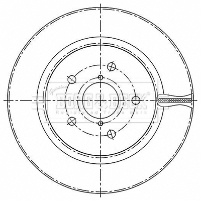 Borg & Beck BBD5522