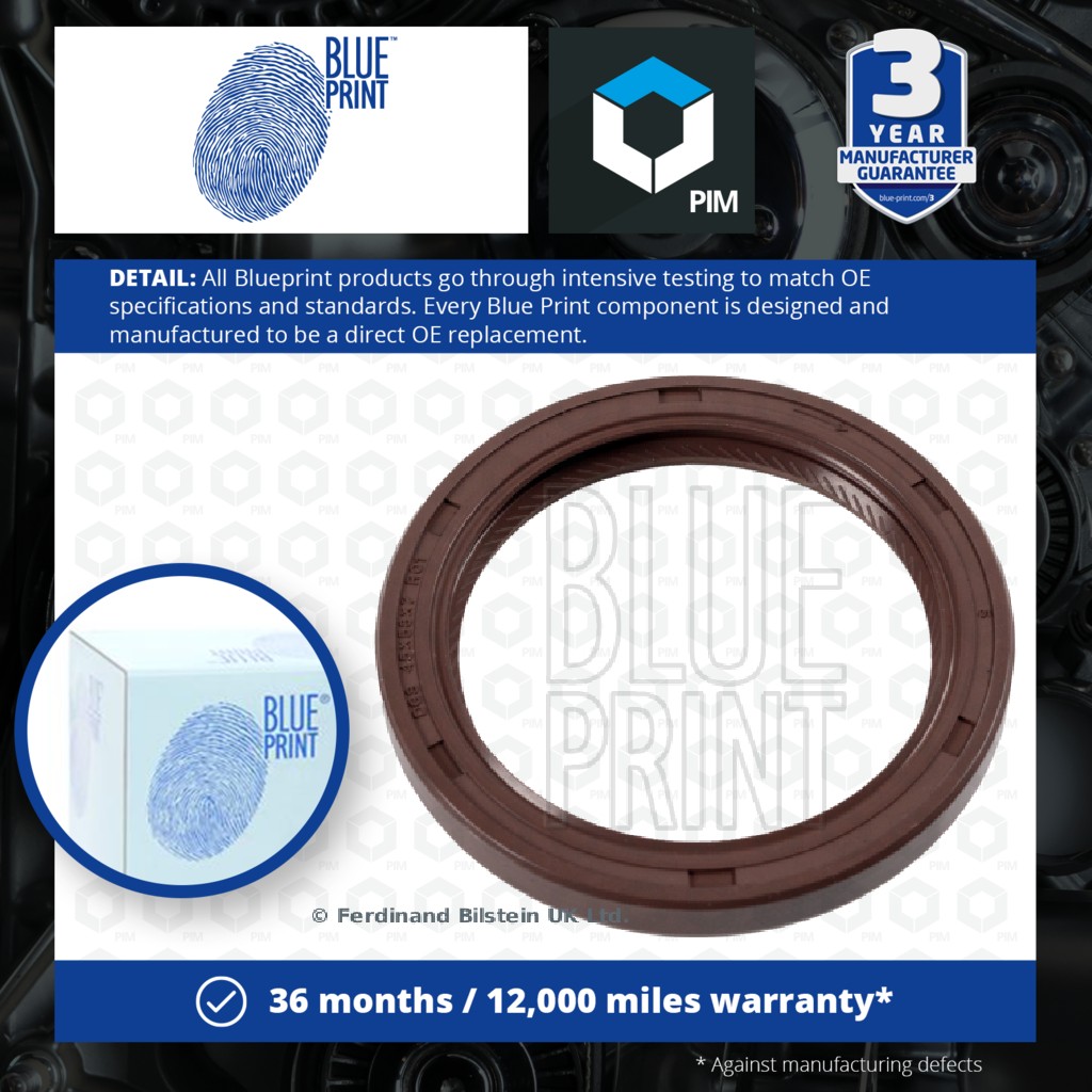Blue Print Crankshaft Oil Seal Front ADN16148 [PM1772350]