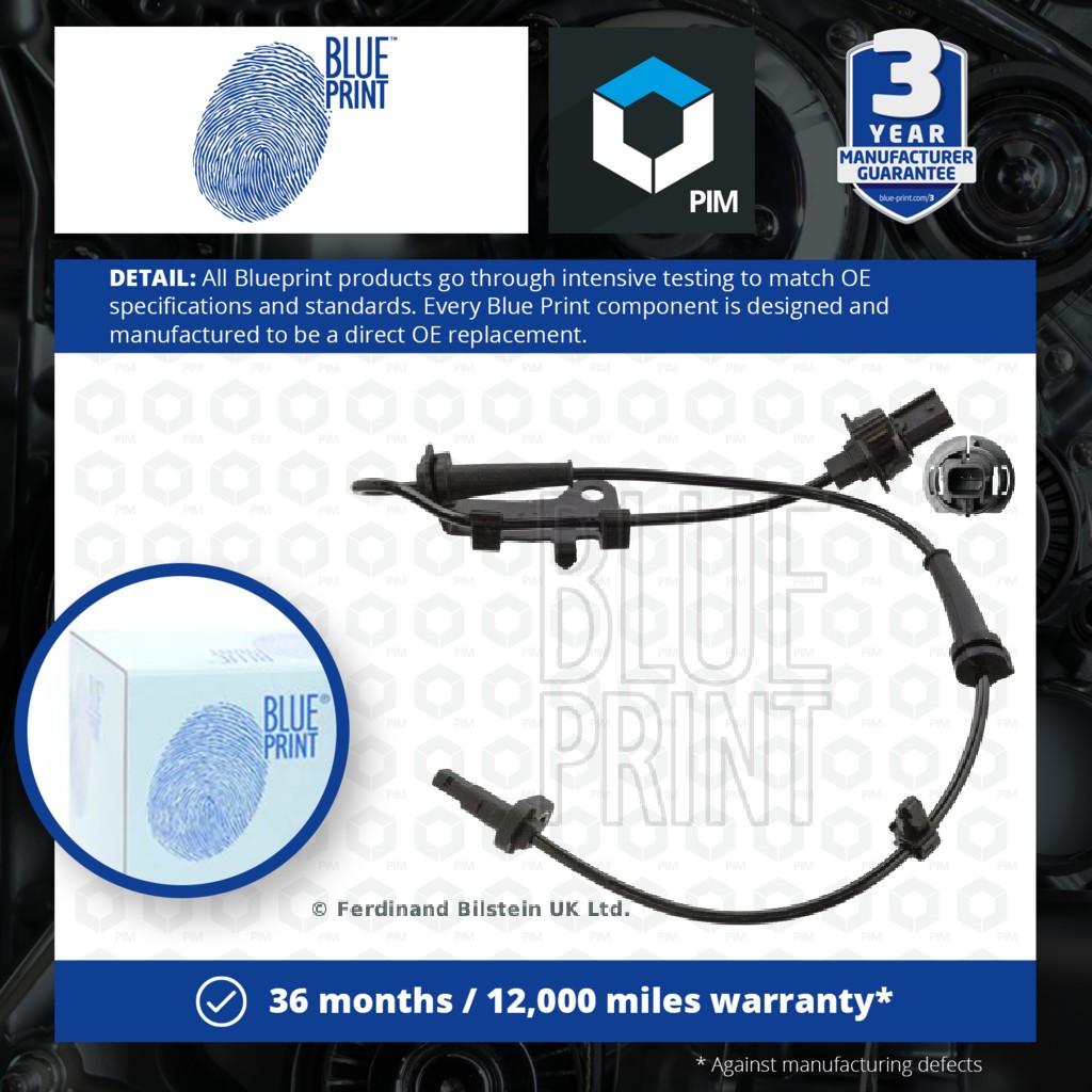 Blue Print ABS Sensor Front Left ADH27179 [PM1772279]
