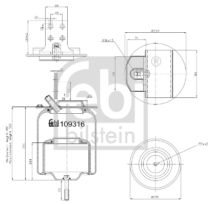 Febi 109316