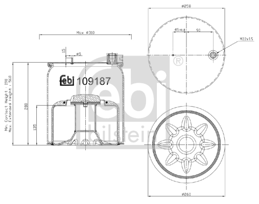 Febi 109187