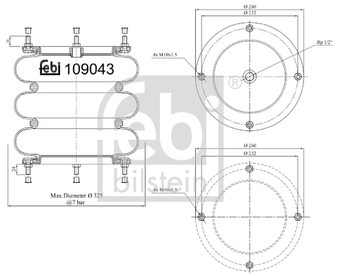 Febi 109043