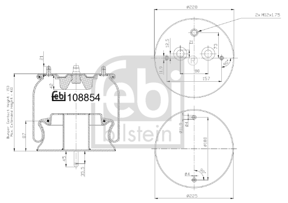 Febi 108854