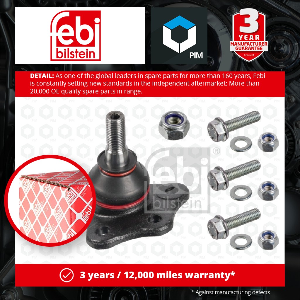 Febi Ball Joint Left or Right 108829 [PM1767162]