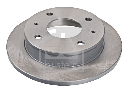 Febi 108616 2x Brake Discs Pair Solid