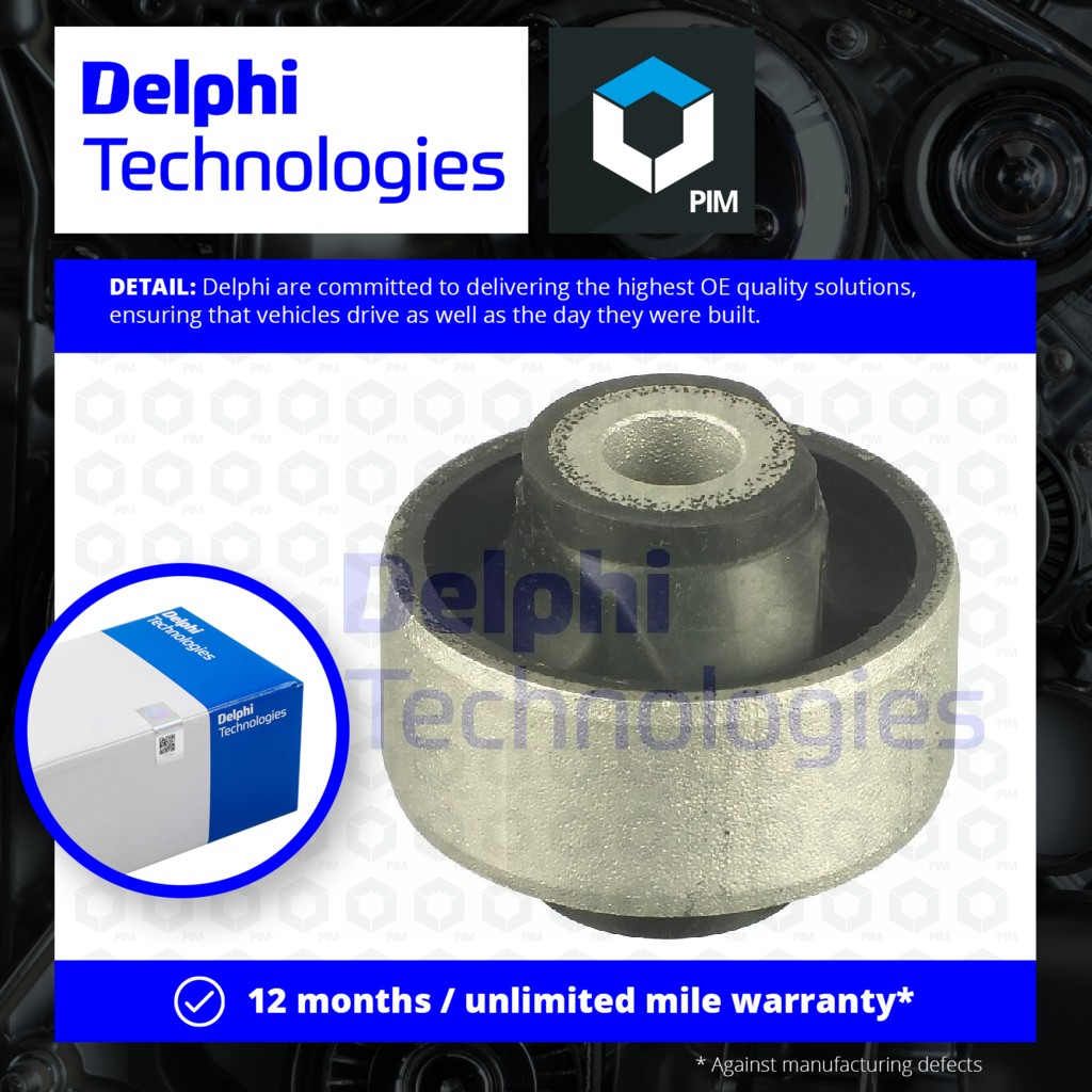 Delphi Wishbone / Control / Trailing Arm Bush TD1113W [PM1762315]