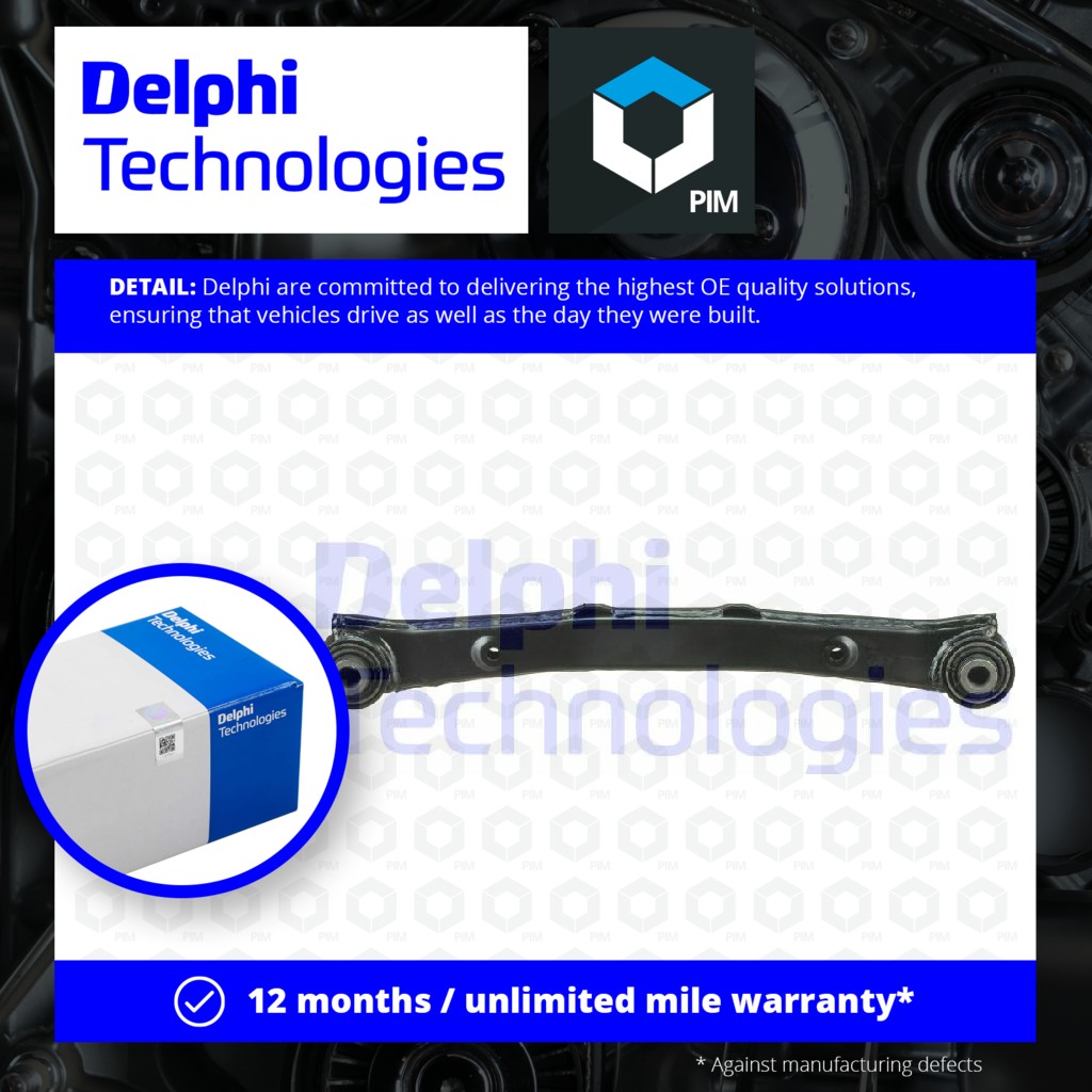 Delphi Wishbone / Suspension Arm TC3896 [PM1762170]