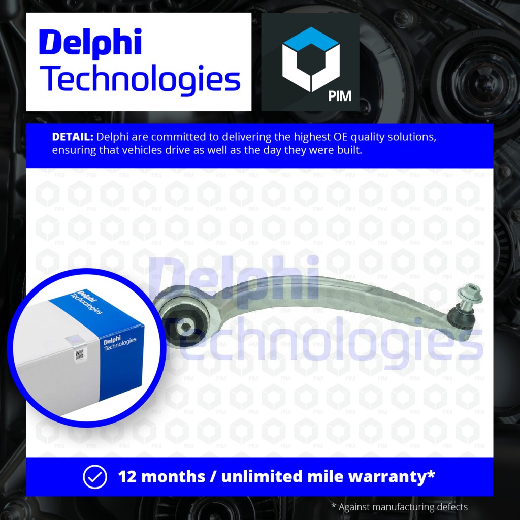 Delphi Wishbone / Suspension Arm TC3832 [PM1762122]