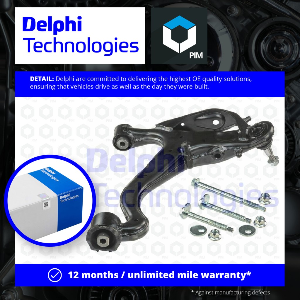 Delphi Wishbone / Suspension Arm TC3827 [PM1762117]