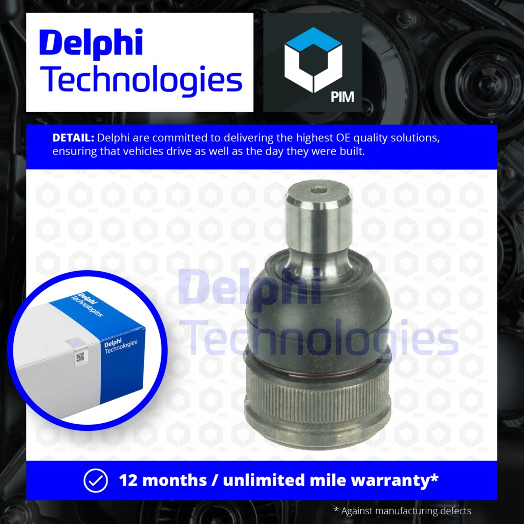 Delphi Ball Joint Outer TC3687 [PM1762010]