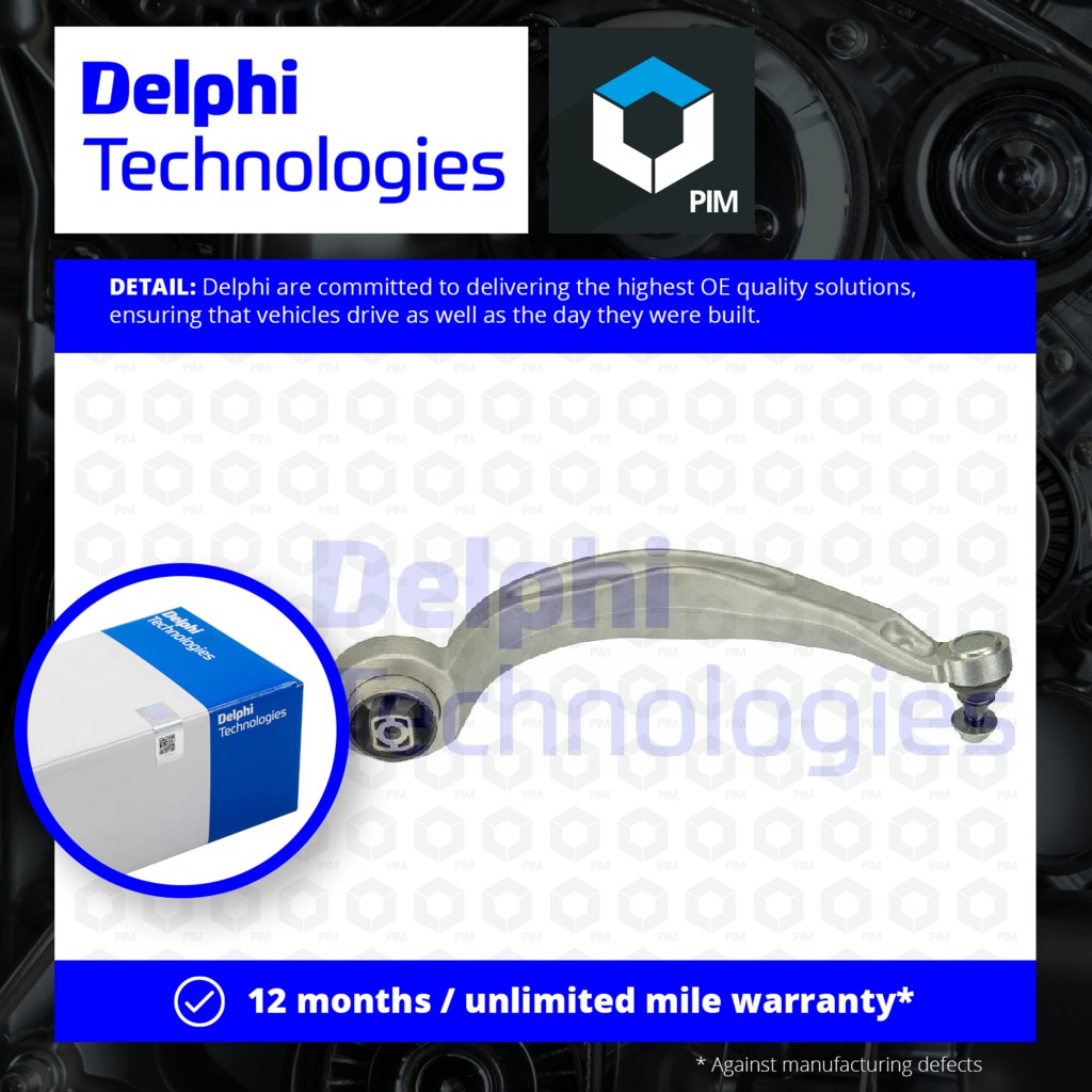 Delphi Wishbone / Suspension Arm TC3659 [PM1761985]