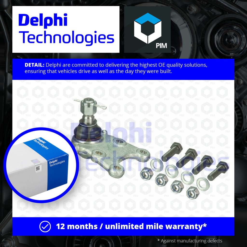 Delphi Ball Joint Lower Outer TC3644 [PM1761970]