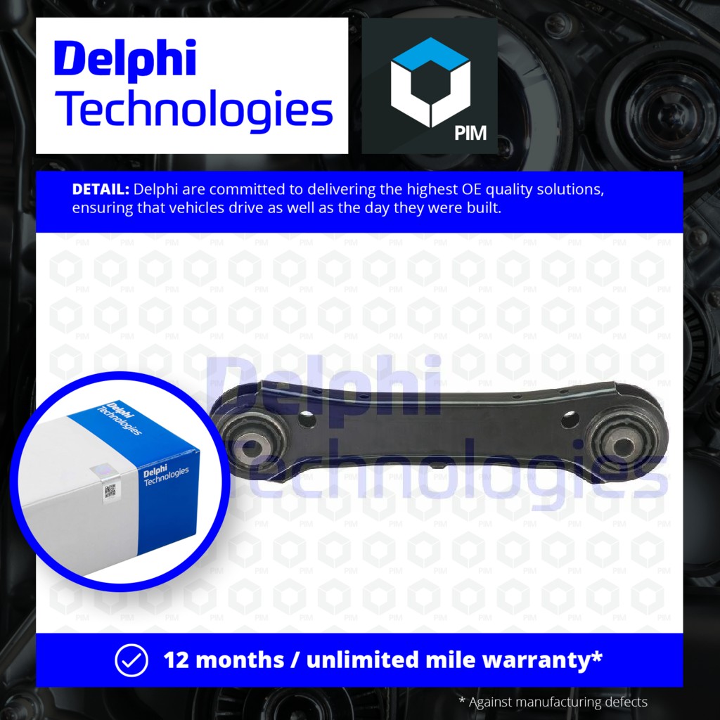Delphi Wishbone / Suspension Arm TC3576 [PM1761907]
