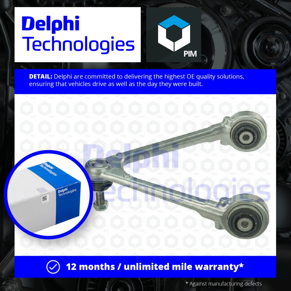 Delphi Wishbone / Suspension Arm Upper Left TC3548 [PM1761881]