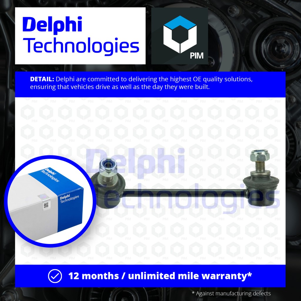 Delphi Anti Roll Bar Link Rear Right TC3412 [PM1761802]