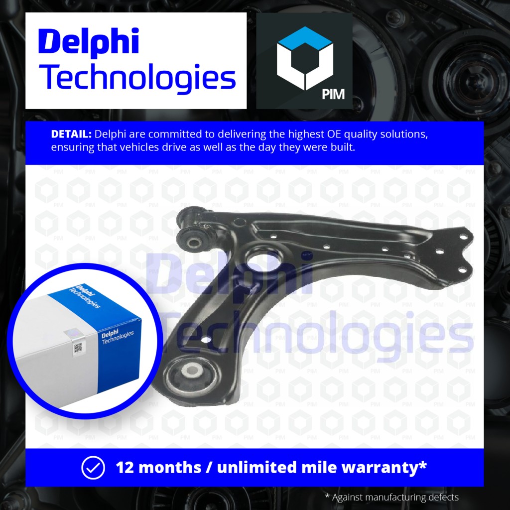 Delphi Wishbone / Suspension Arm TC3399 [PM1761789]