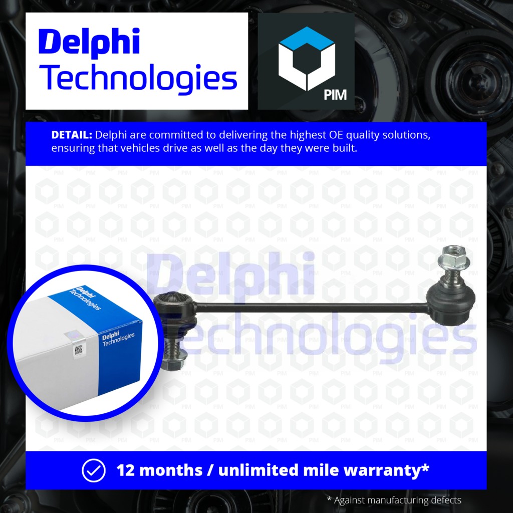 Delphi Anti Roll Bar Link Front Left TC3353 [PM1761746]