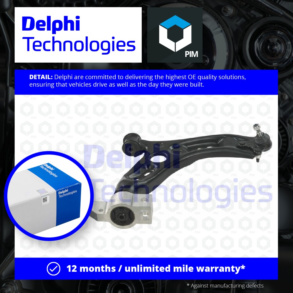 Delphi Wishbone / Suspension Arm Lower Right TC3316 [PM1761725]