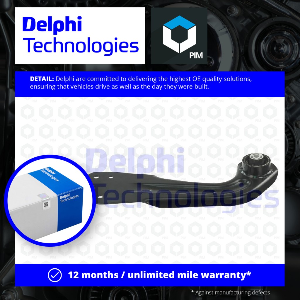 Delphi Wishbone / Suspension Arm TC3283 [PM1761700]