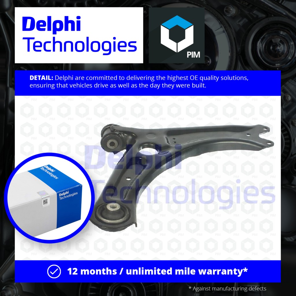 Delphi Wishbone / Suspension Arm Lower Right TC2971 [PM1761532]