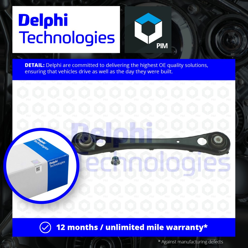 Delphi Wishbone / Suspension Arm Rear Left or Right TC2816 [PM1761442]
