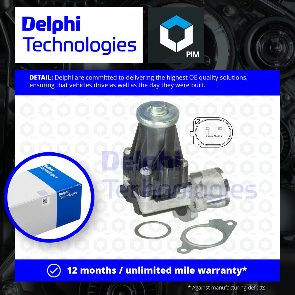 Delphi EGR Valve EG10443-12B1 [PM1746220]