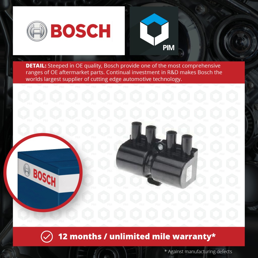 Bosch Ignition Coil 098622A002 [PM1732780]