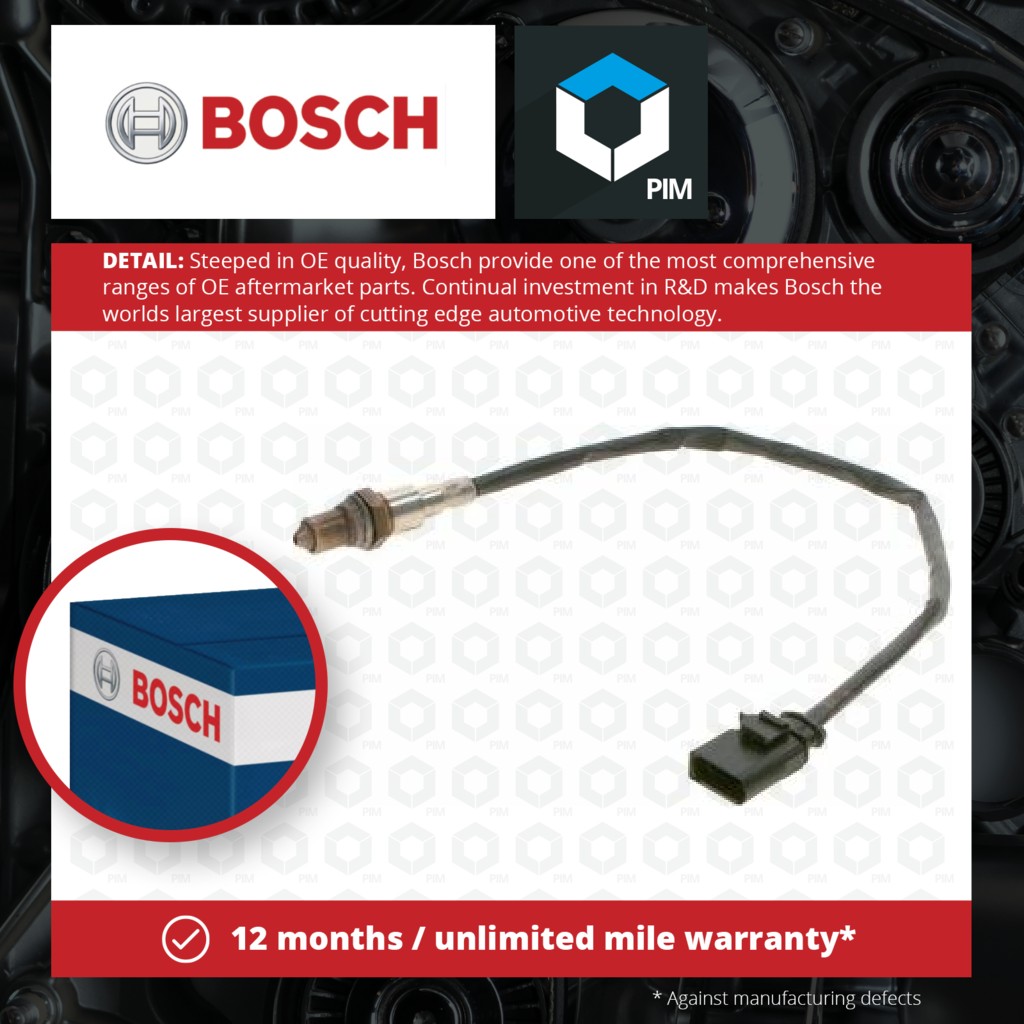 Bosch Lambda Sensor Pre Cat 0281004692 [PM1732650]