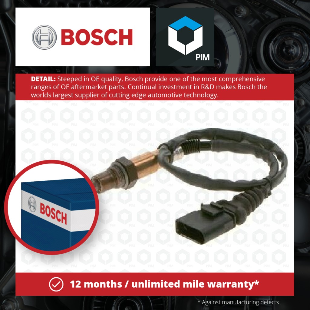 Bosch Lambda Sensor 0258027199 [PM1732583]