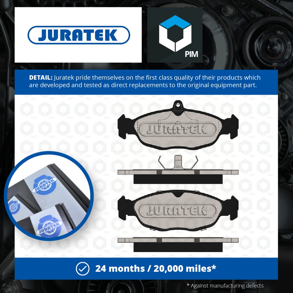 Juratek Brake Pads Set JCP732 [PM1727945]