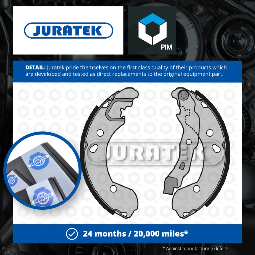 Juratek Brake Shoes Set JBS1022 [PM1726987]