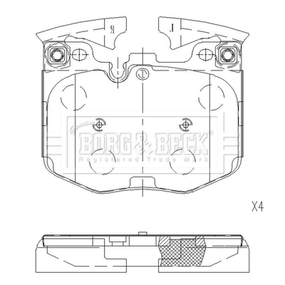 Borg & Beck BBP2659