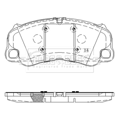 Borg & Beck BBP2642