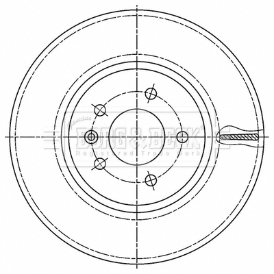 Borg & Beck BBD6192S