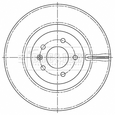 Borg & Beck BBD6191S